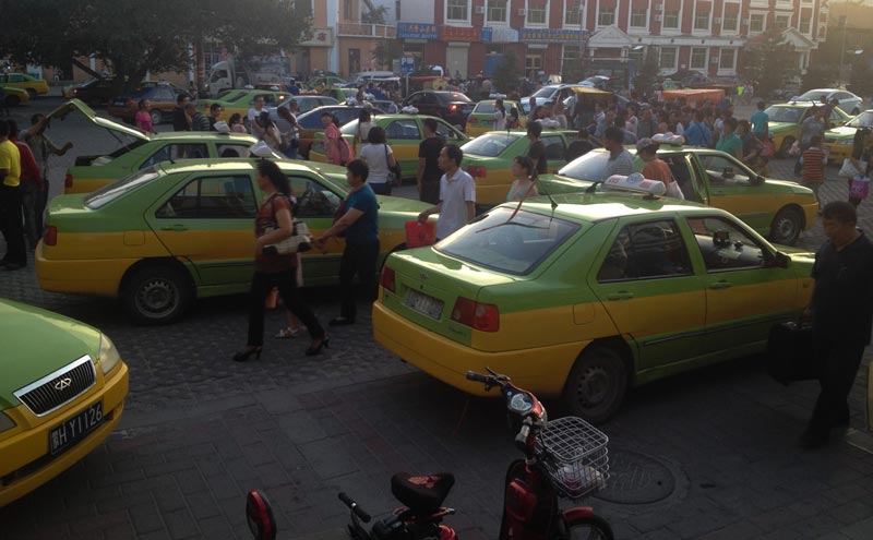 Taxis in Erlian