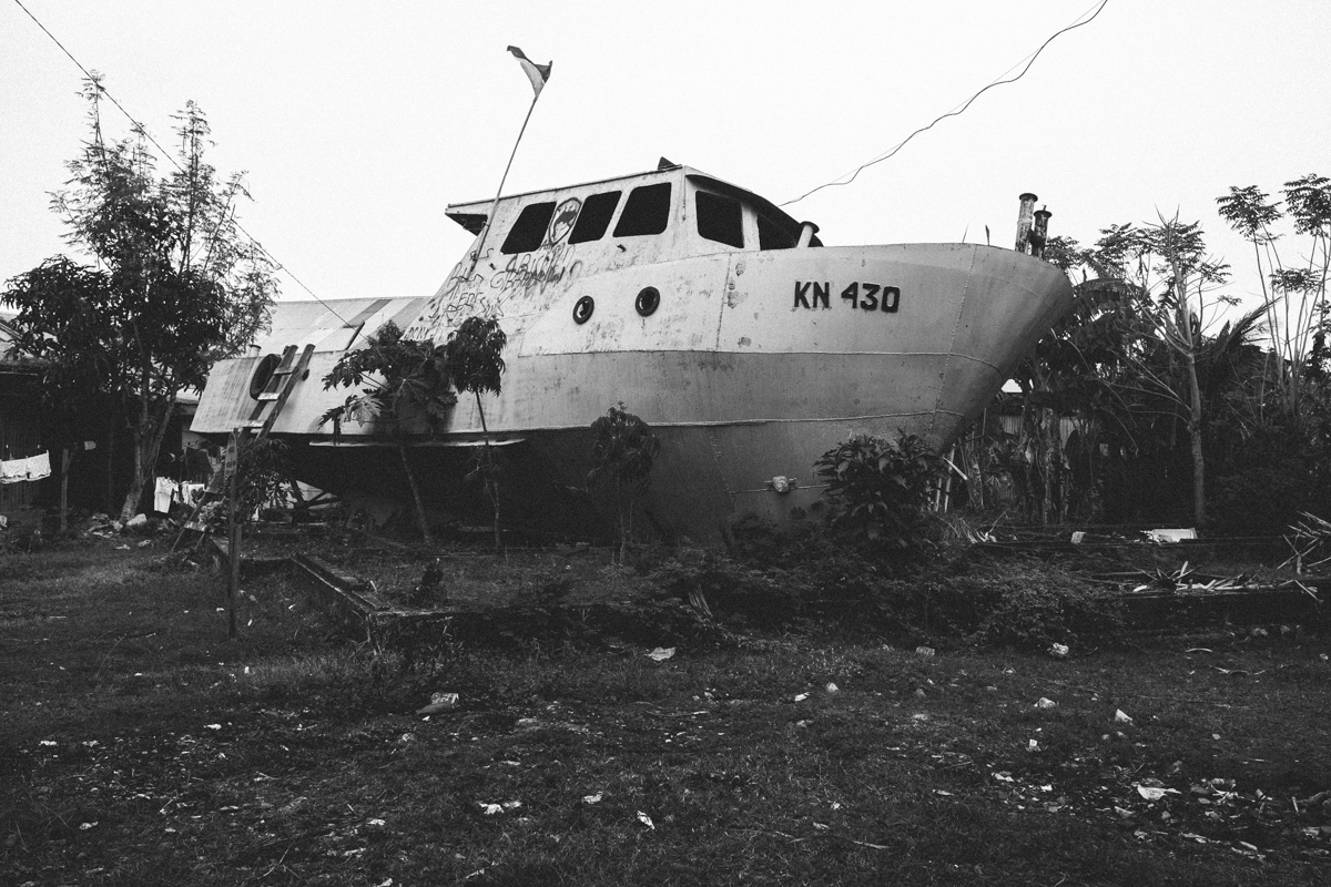 Boat in Banda Aceh