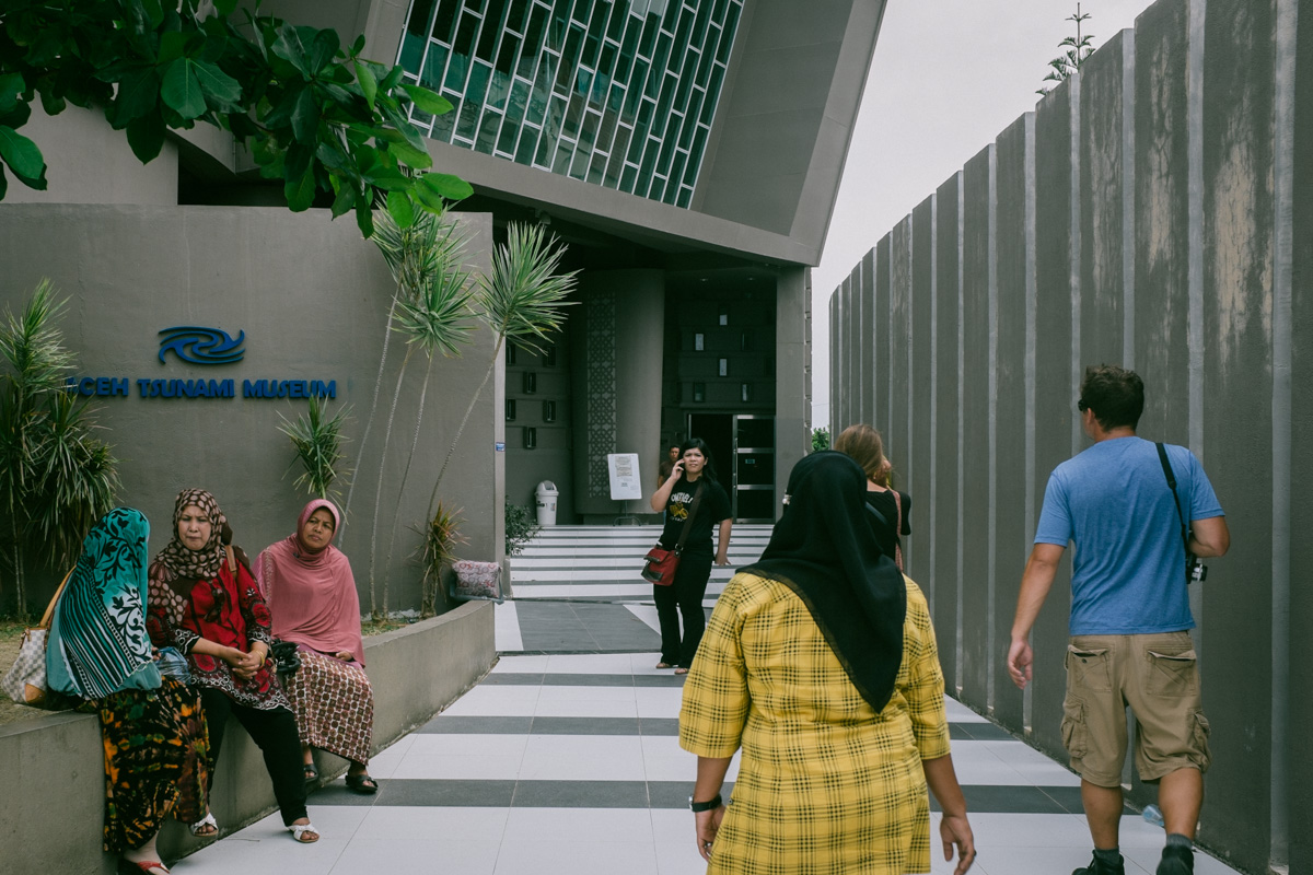 Aceh Tsunami Museum entrance