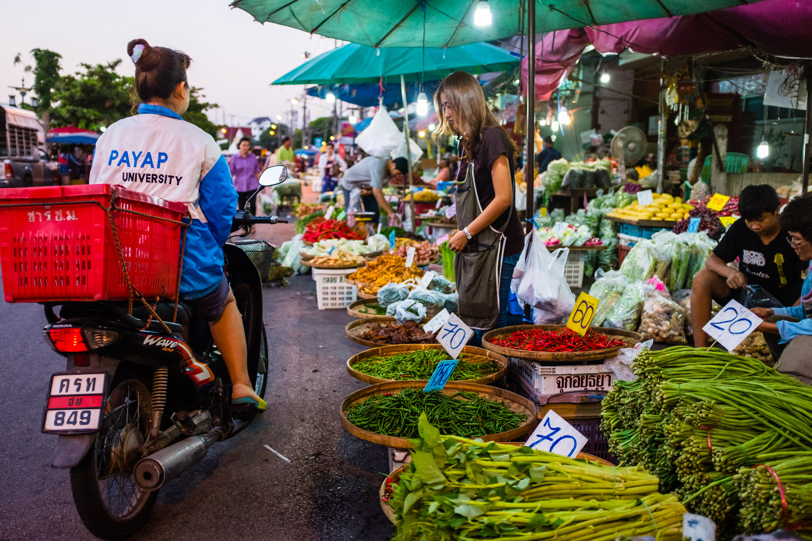 Street vegetables