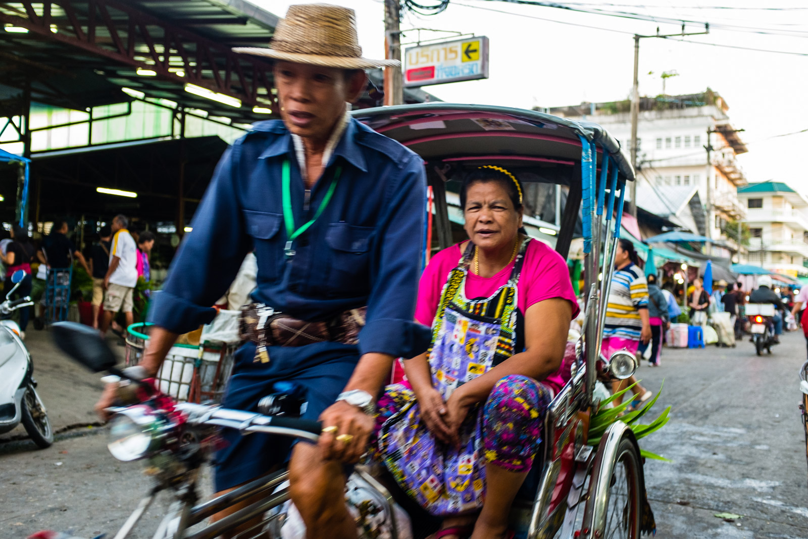 Bicycle rickshaw