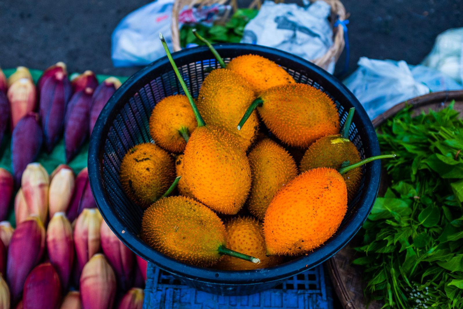 Weird orange fruit