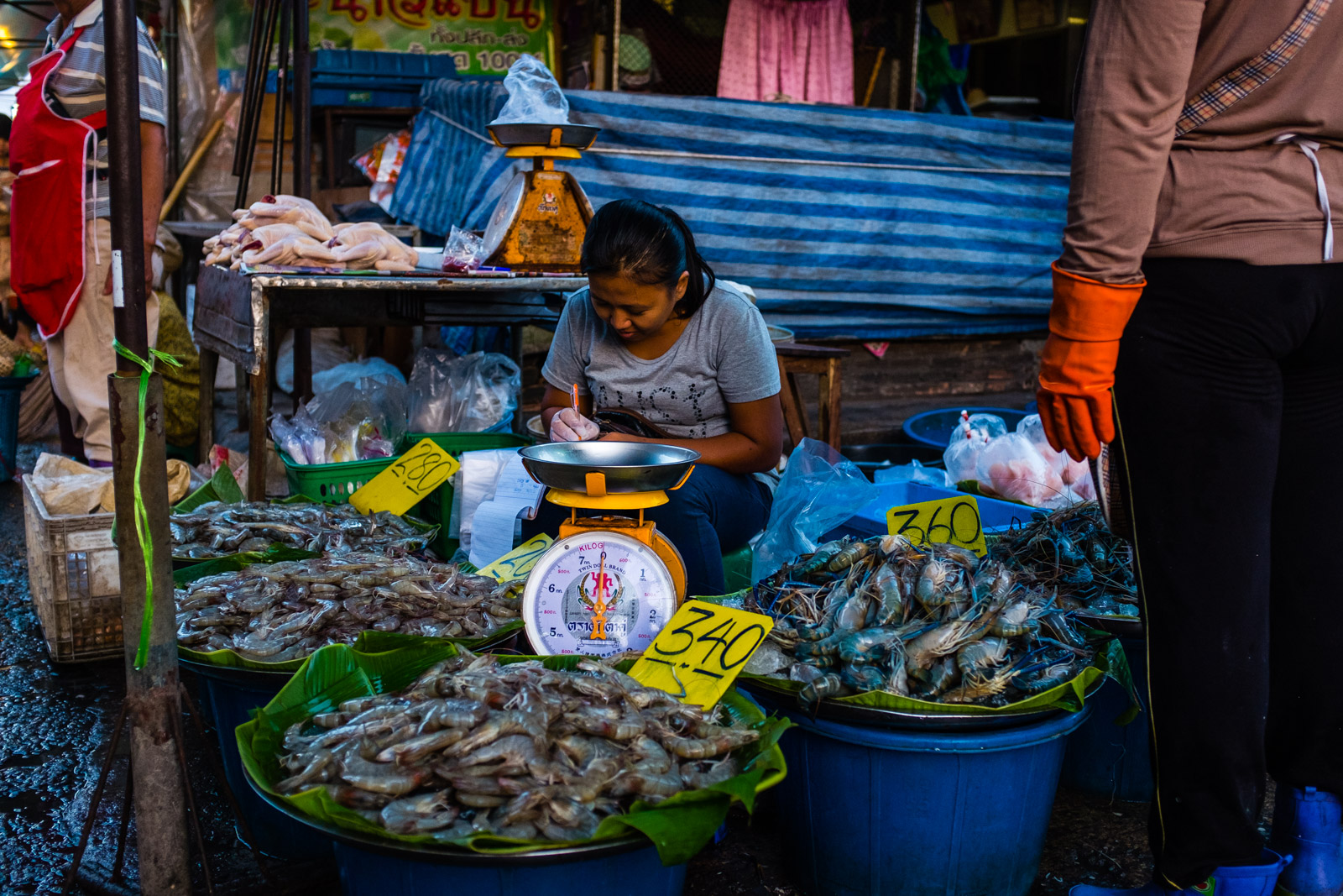 Seafood girl