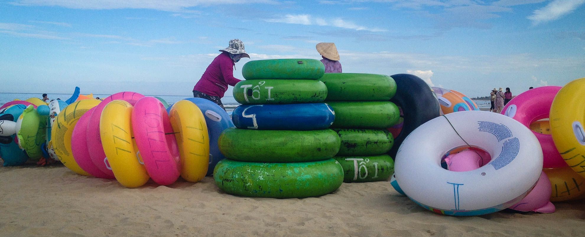 A Day on the Beach in Vietnam